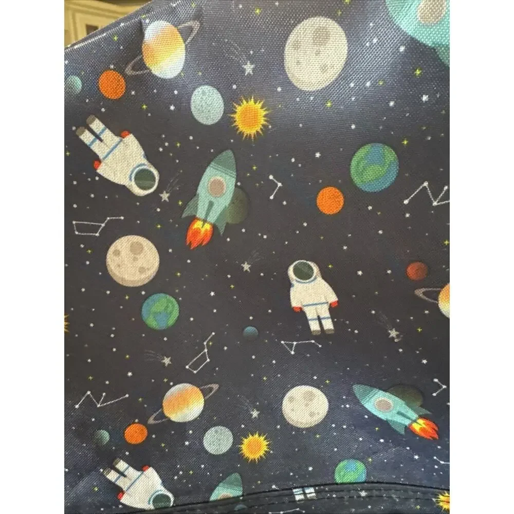Planet Sun, Moon, And Stars Backpack Three Compartment Boys Or Girls